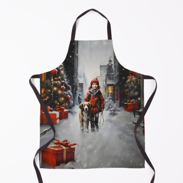 Item preview, Snowy Christmas dog adventure designed and sold by Woof-WoofSK.
