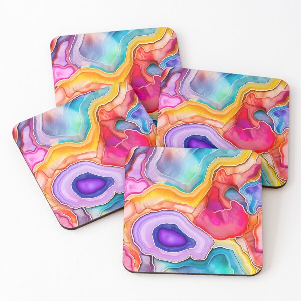 Item preview, Rainbow agate inspired design II designed and sold by TheLandsOfMagic.