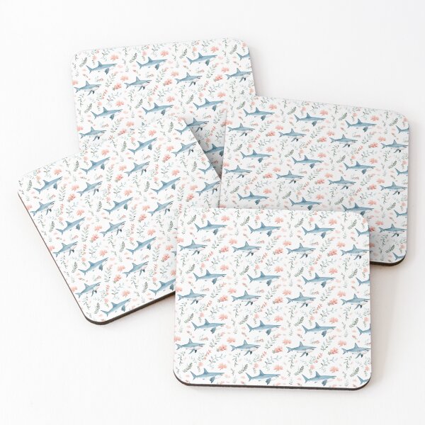 Item preview, Watercolor Shark Design designed and sold by LadyDelay.