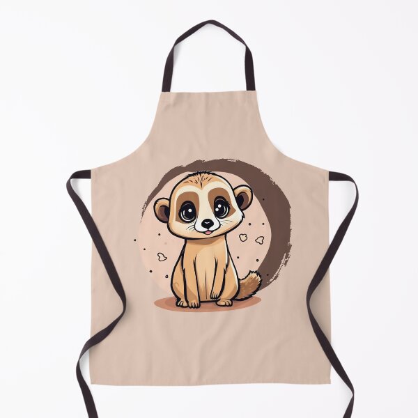 Item preview, Cute kawaii little meerkat designed and sold by Rathnau.