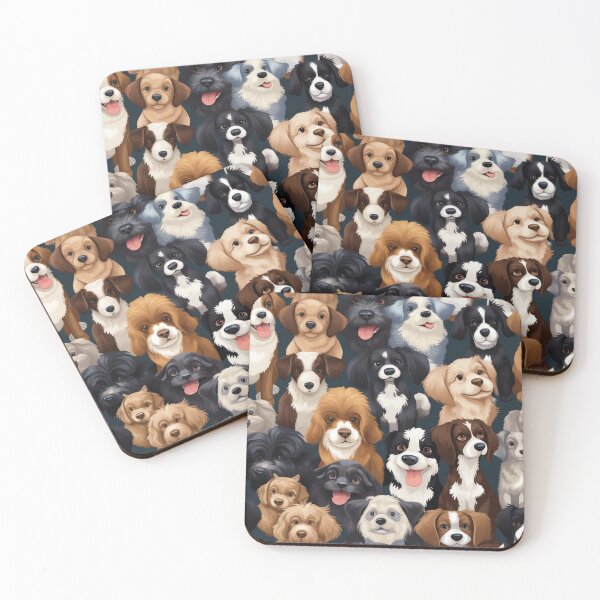 Item preview, Cute Funny Dog Faces designed and sold by artlife709.