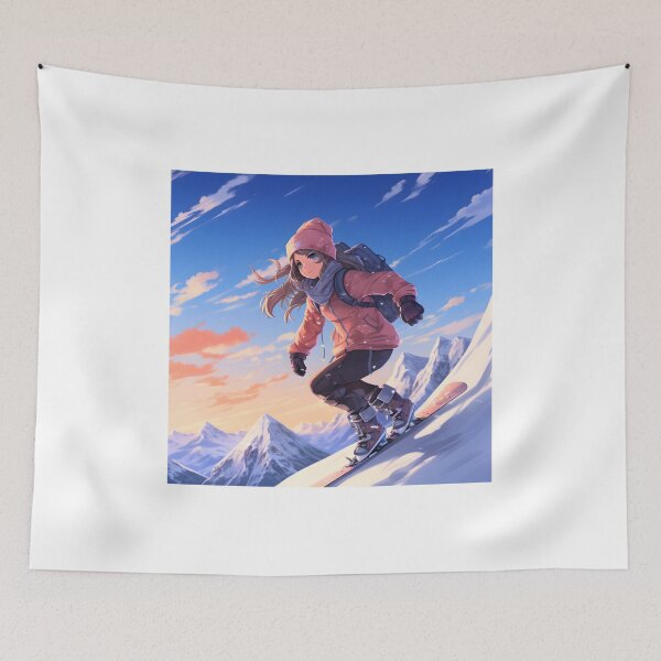 Item preview, Winter Wonderland: A Snowboarder's Journey Down the Mountain designed and sold by Shirtastically.