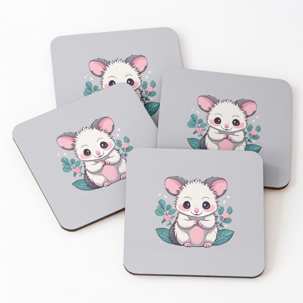 Item preview, Cute kawaii little opposum designed and sold by Rathnau.