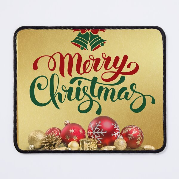 Item preview, Merry Christmas Gold and Red Ornaments! designed and sold by TidyKitchenInc.
