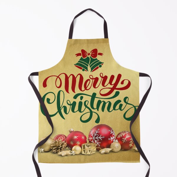 Item preview, Merry Christmas Gold and Red Ornaments! designed and sold by TidyKitchenInc.