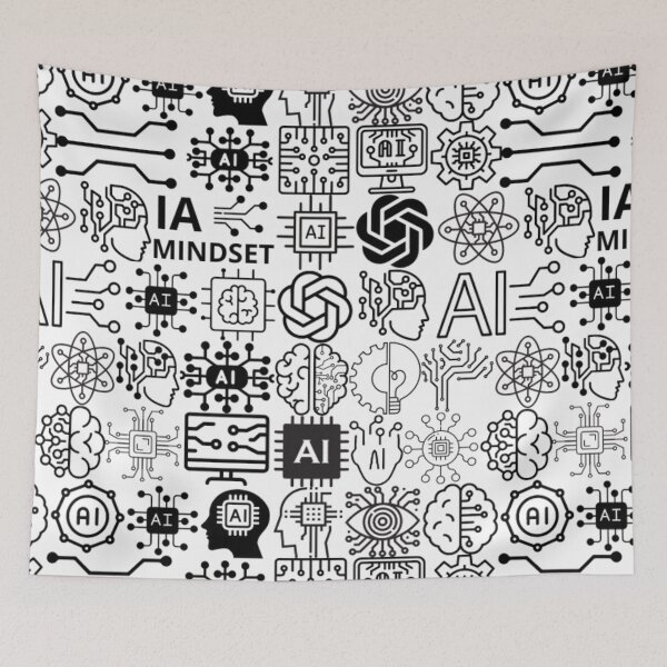 Item preview,    Laughs and Reflections: Humor and Artificial Intelligence designed and sold by LIAMRIVIERART.