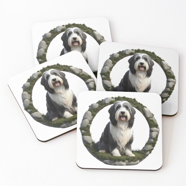 Item preview, Beautiful Black Bearded Collie designed and sold by Kaleddis.