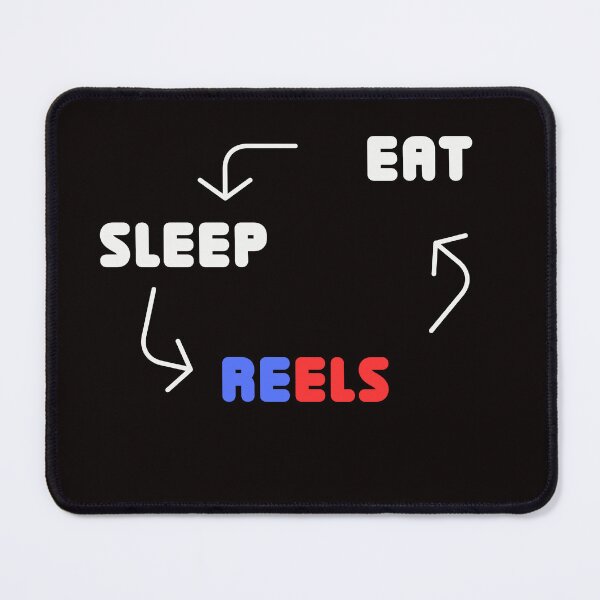 Item preview, Eat Sleep Reels Repeat designed and sold by Allaouitige4.