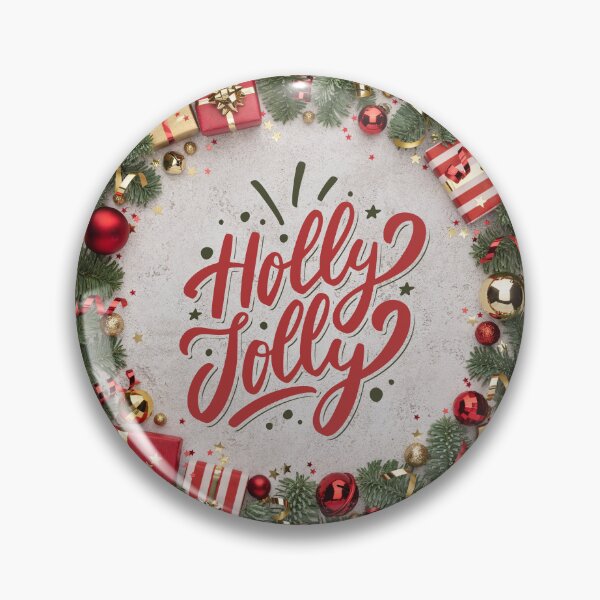 Item preview, Holly Jolly Pine Tree with Presents! designed and sold by TidyKitchenInc.
