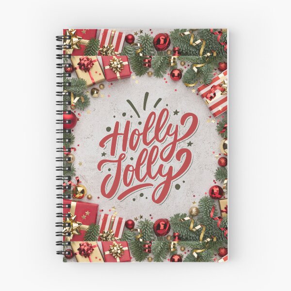 Item preview, Holly Jolly Pine Tree with Presents! designed and sold by TidyKitchenInc.