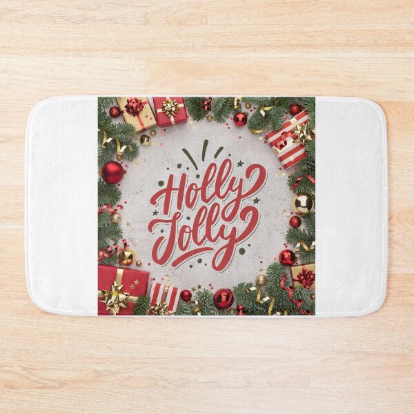 Item preview, Holly Jolly Pine Tree with Presents! designed and sold by TidyKitchenInc.
