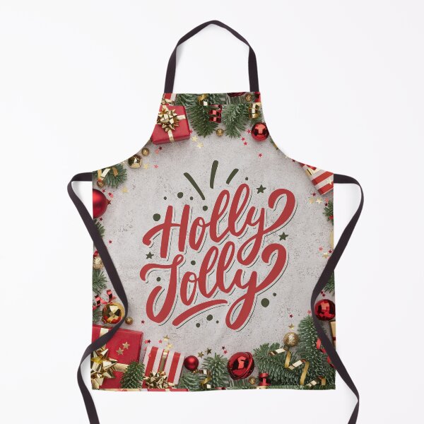 Item preview, Holly Jolly Pine Tree with Presents! designed and sold by TidyKitchenInc.