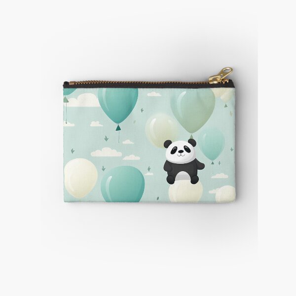 Item preview, Panda with an inflatable balloon designed and sold by Artdroid.