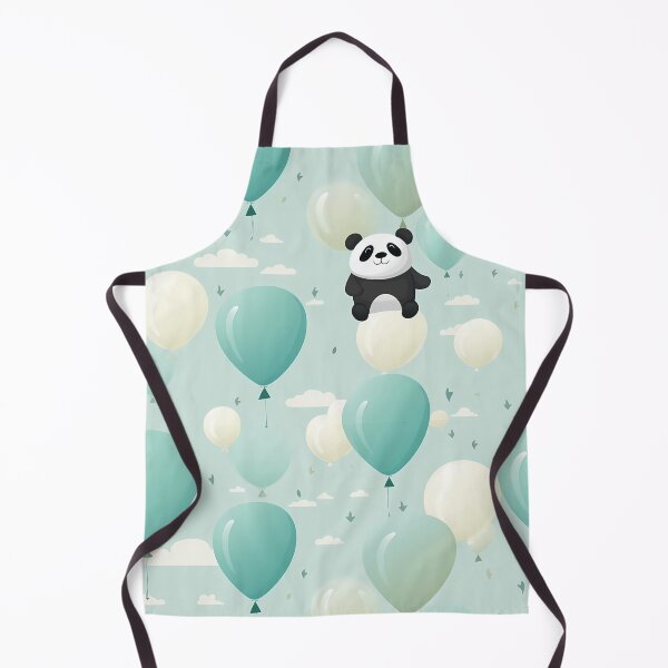 Item preview, Panda with an inflatable balloon designed and sold by Artdroid.