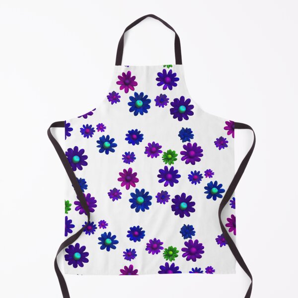 Item preview, Purple blue Flowers Pattern Cute designed and sold by Aquillashop.