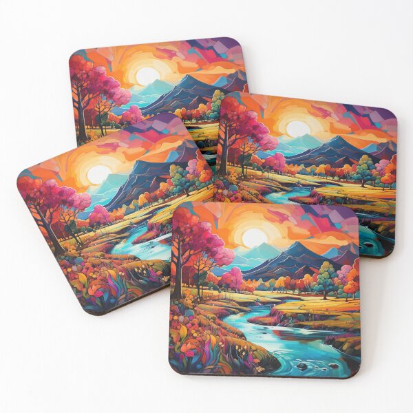 Item preview, Autumn Sunset designed and sold by Neika Shimm Designs.