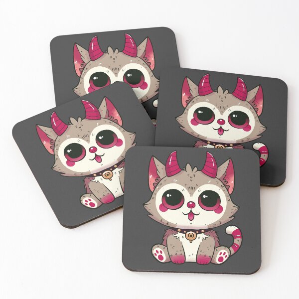 Item preview, Krampus Kitten designed and sold by KilkennyCat Art.