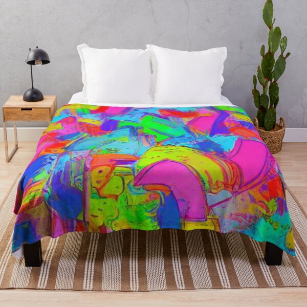 Item preview, Colorful Abstract Neon Chaos Pattern designed and sold by calibrit.