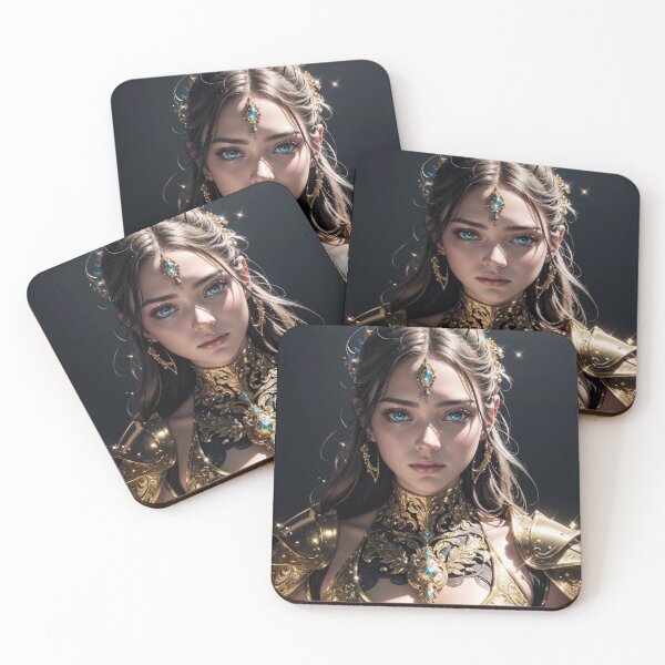 Item preview, Blue eyed warrior woman designed and sold by Aimaker.