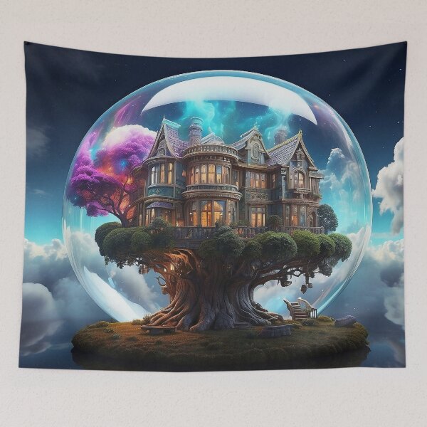 Item preview, Magical Treehouse in a Bubble - 5 designed and sold by nyathiwa.