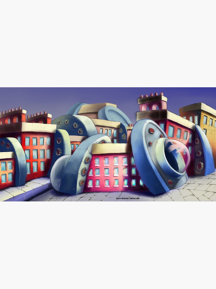 Alien Apartments by ByronMcBride