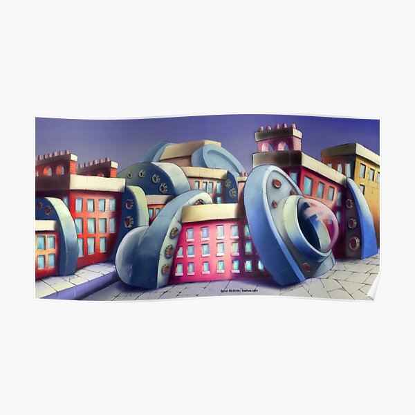 Alien Apartments Poster