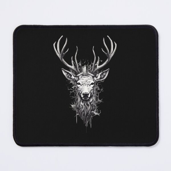 Item preview, Drawing of a deer antlers . designed and sold by Linework Studio.
