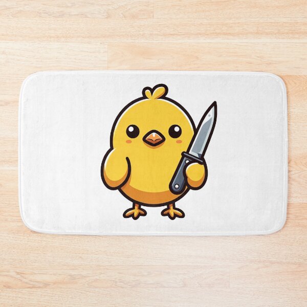 Item preview, Killer Chick with a Knife designed and sold by MushroomHut.