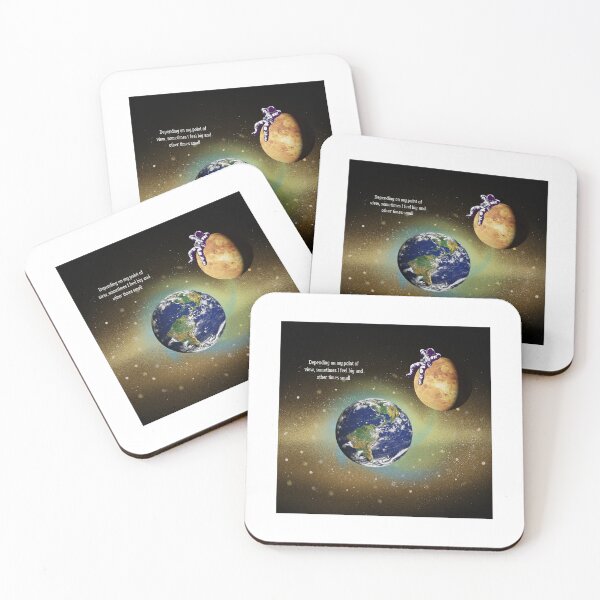 Item preview, Depending on my point of view...| Exploring the Cosmic in English designed and sold by brynatshop.