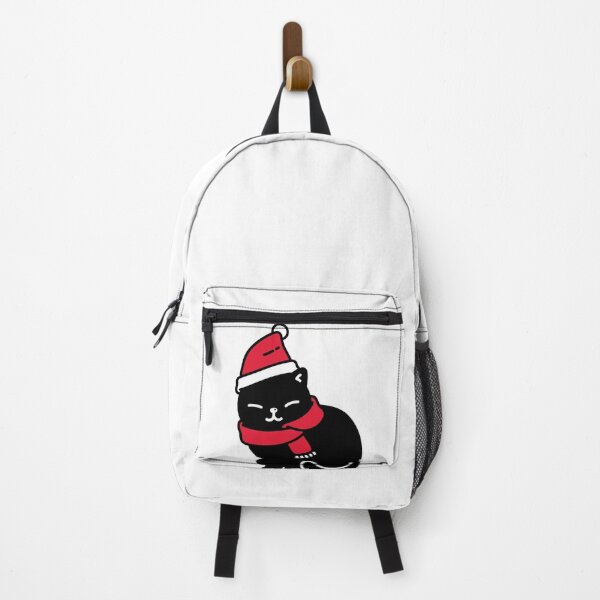 Item preview, Copy of Santa Black Cat Tangled Up In Christmas Tree Lights Holiday designed and sold by Miumed.