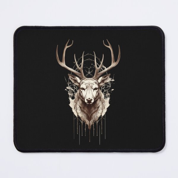Item preview, Drawing of a deer antlers . designed and sold by Linework Studio.