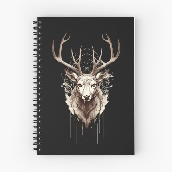 Item preview, Drawing of a deer antlers . designed and sold by Linework Studio.