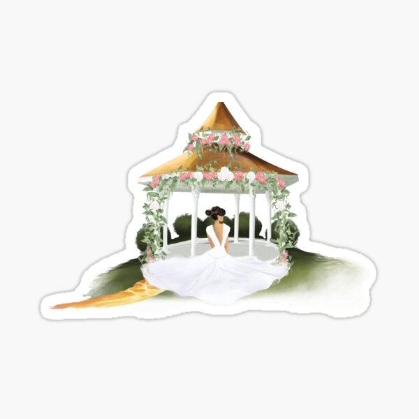 Just Married Sticker