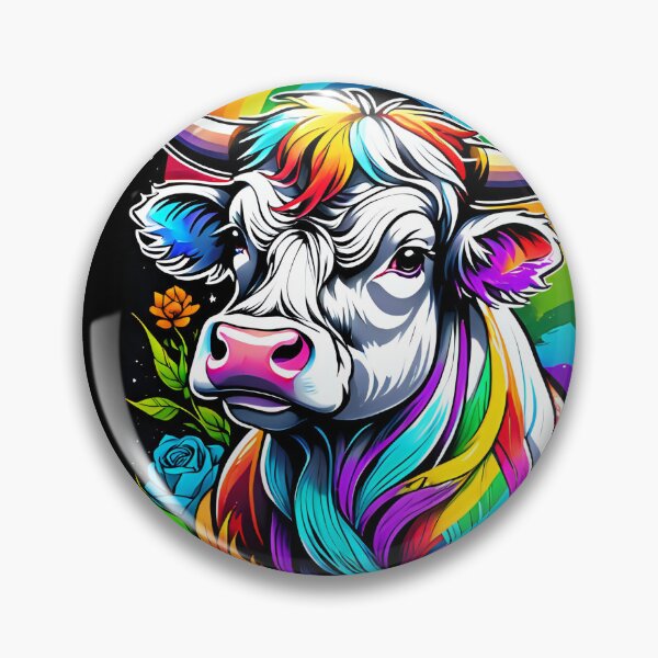 Item preview, Rainbow MooMoo designed and sold by TortugaIsland.