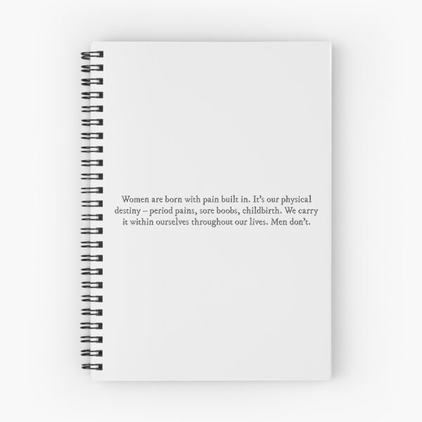 Item preview, Women are born with pain built in Fleabag quote designed and sold by percqbeths.