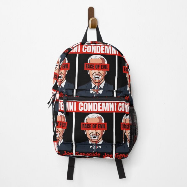 Item preview, I condemn the face of evil genocide joe designed and sold by Randa Ranmania.