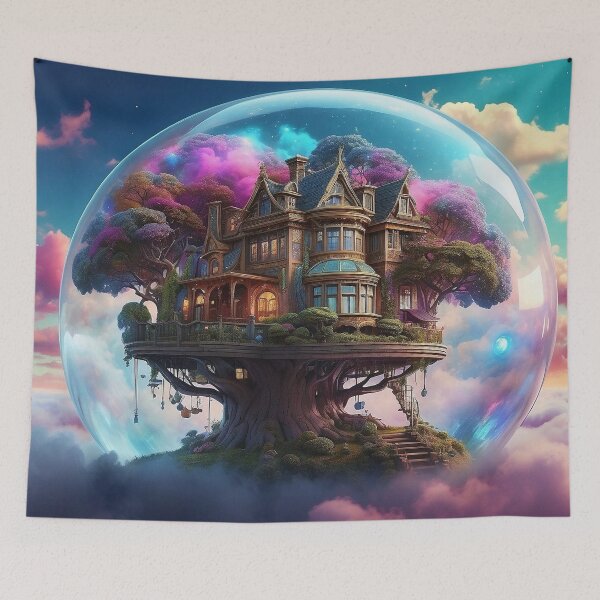 Item preview, Magical Treehouse in a Bubble - 9 designed and sold by nyathiwa.