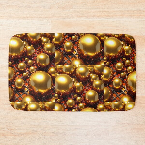 Item preview, 3D Golden Balls  designed and sold by AwesomeDigiShop.