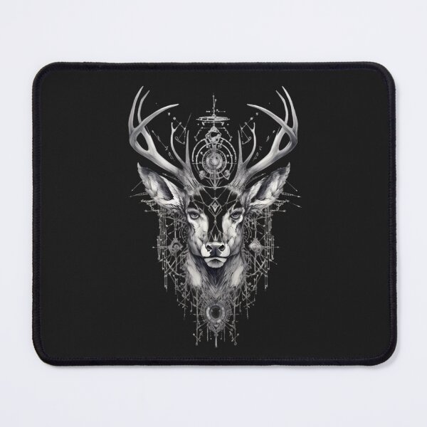 Item preview, Drawing of a deer antlers . designed and sold by Linework Studio.