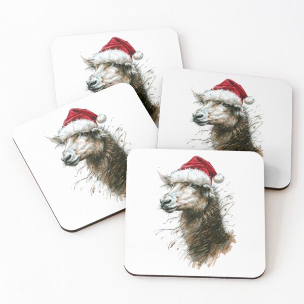 Item preview, Santa Llama and Alpaka Xmas! designed and sold by Blink Art Studio.
