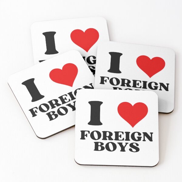 Item preview, I Heart Foreign Boys designed and sold by latitudelabel.