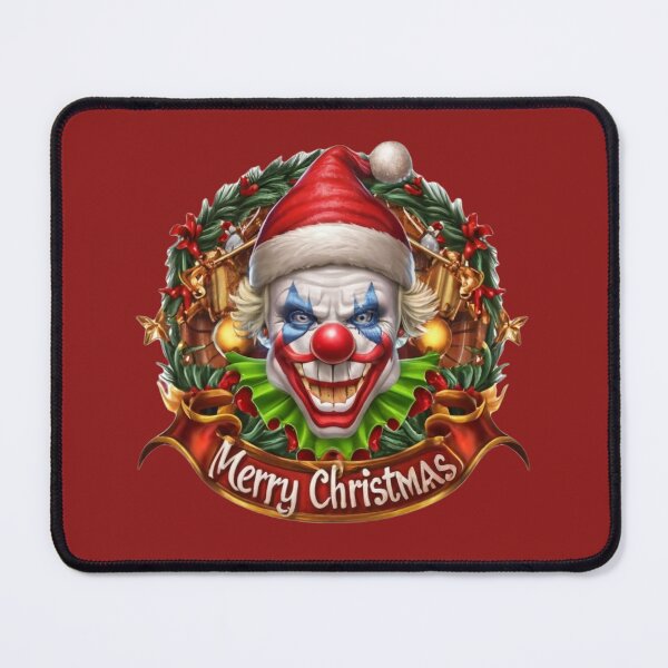 Item preview, creppy santa clown designed and sold by EvelinZ.