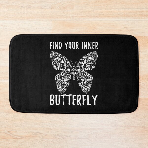 Item preview, Inspirational quote Find your inner butterfly pink butterfly designed and sold by yoshra.