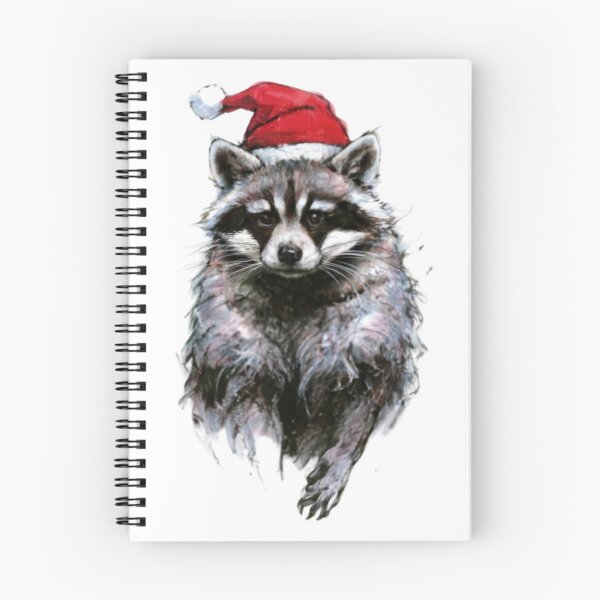Item preview, Feliz Navidad Mapache: Amor Retro designed and sold by Blink Art Studio.