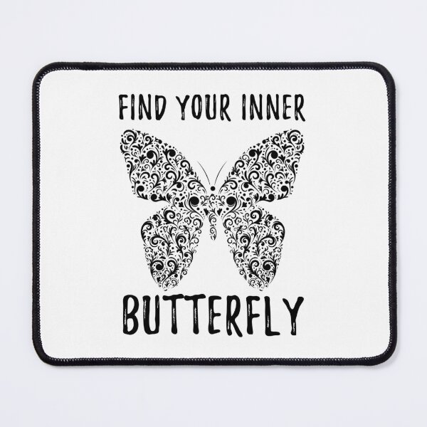 Item preview, Inspirational quote Find your inner butterfly pink butterfly designed and sold by yoshra.