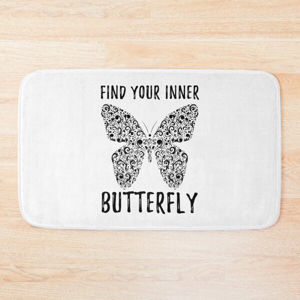 Item preview, Inspirational quote Find your inner butterfly pink butterfly designed and sold by yoshra.