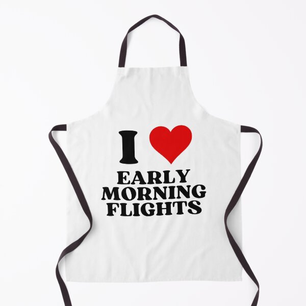 Item preview, I Heart Early Morning Flights designed and sold by latitudelabel.