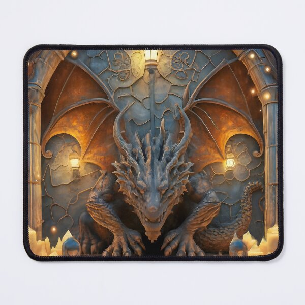 Item preview, Candle Lights And Gargoyle Dragon Doorway designed and sold by DragonRealms.
