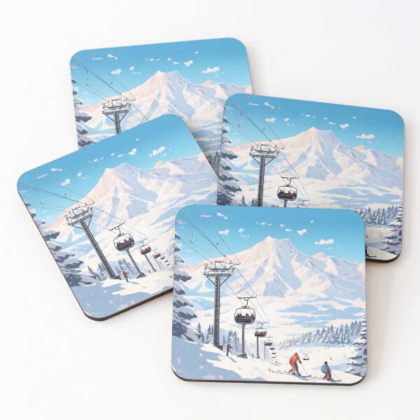 Item preview, Winter Ski Adventure in the Mountains designed and sold by Shirtastically.