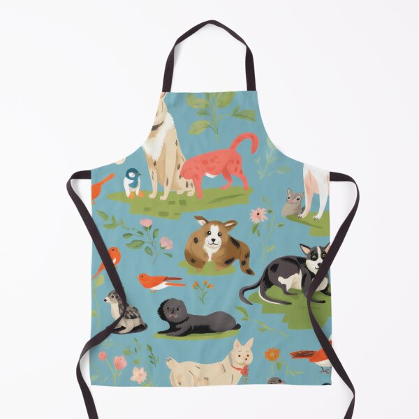 Item preview, Mixed pets pattern design degital illustration designed and sold by PetPalsEmporium.